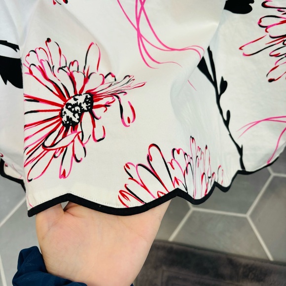 Grace Elements Size 12 Floral A-Line Skirt - Picture 6 of 6